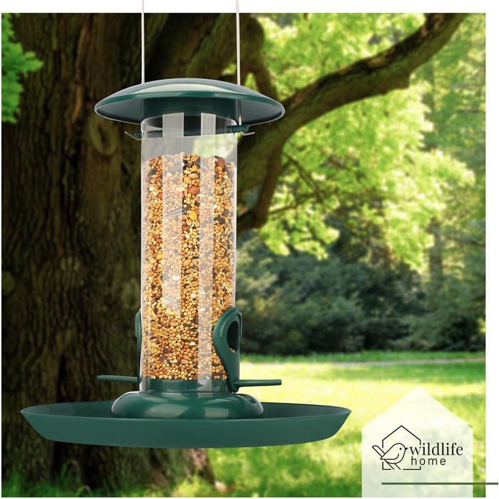 Пташник для диких птахів WILDLIFE HOME XL - годівниця для птахів, стійка до погодних умов, для саду та балкону