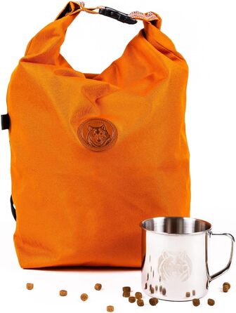 Wilderdog Sienna - переносна сумка для собак, водовідштовхуюча, з контейнером для сухого корму та нержавіючою чашкою