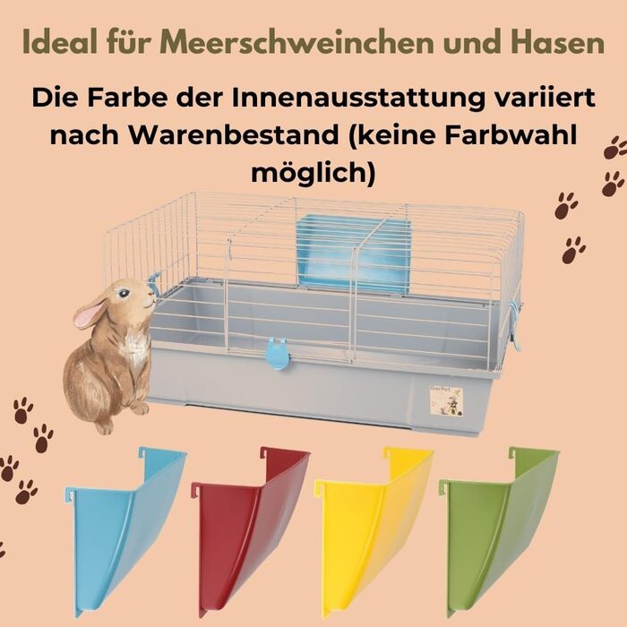 Клітка для кроликів та морських свинок, клітка для гризунів, кролячий садок, клітка для тварин Indoor