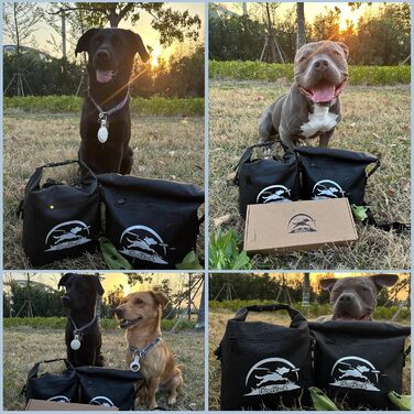 Таліас Лекерліташе – водонепроникна сумка для прогулянок з собакою з відділенням для герметичних відходів – сумка для дресирування собак, яку можна носити через плече або на поясі – сумка для корму та ласощів для собак