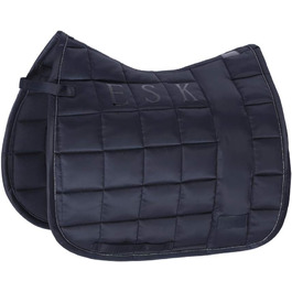 Ескадрон Schabracke Big Square Glossy - ковдра для коня, бальзамний зелений, темно-синій, білий, темно-синій DL