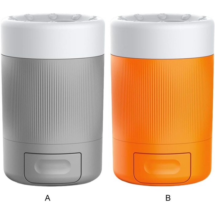 Набір для миття лап собак QUXVUIS з м'якою щетиною - зручне та ефективне очищення лап. ABS, помаранчевий колір