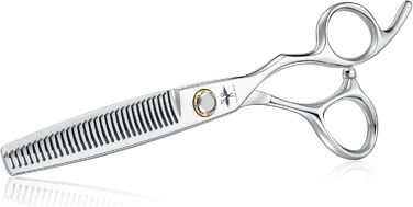 Професійна перукарська ножиця PURPLEBIRD 6 дюймів для стрижки та філірування, з японської сталі 440C, для жінок та чоловіків