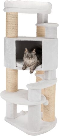 Когтеточка для котів Zita XXL, 147 см, біла