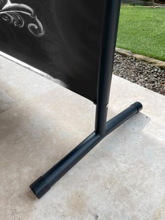 Ширма QUICK STAR Paravent з тканини, 180 x 178 см - для дому, саду, балкону