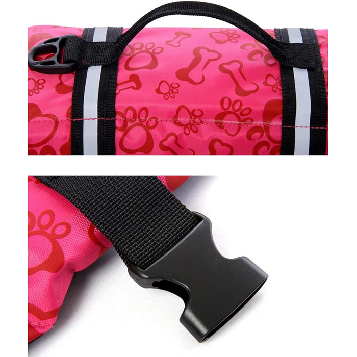 Рятувальний жилет для собак, камуфляжний з світловідбиваючими смугами, регульований, для малих, середніх та великих собак