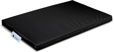 Водонепроникний килимок для собак та котів з нейлону, на блискавці, різні розміри (чорний, 90 x 60 x 5 см)