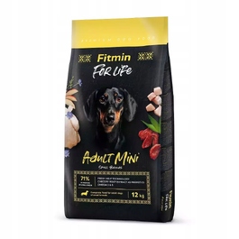 Корм для дорослих собак малих порід Fitmin Dog for Life Adult mini, 12 кг