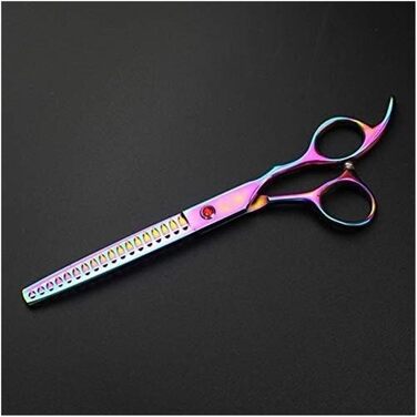 Професійні ножиці для собак, вигнуті - набір для грумінгу, ножиці для стрижки шерсті тварин