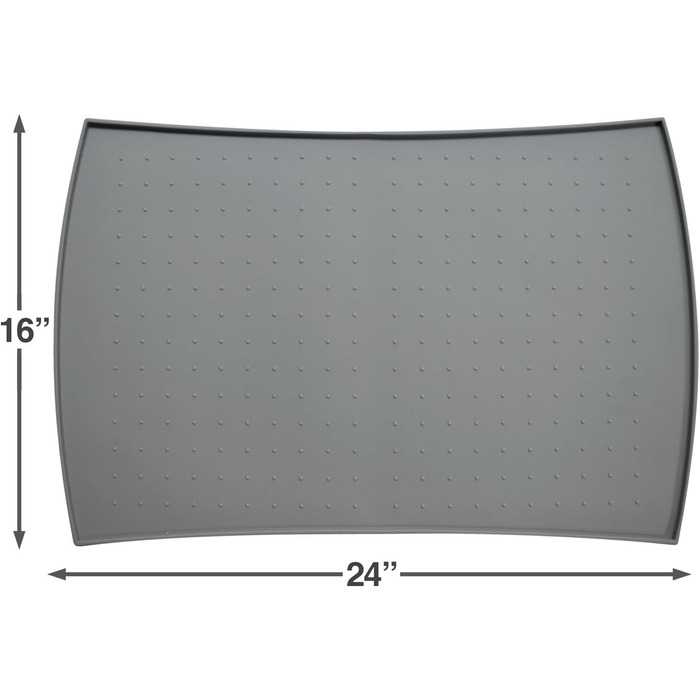 Килимок для відпочинку PetFusion Napfunterlage, сірий, 61 x 41 x 1 см