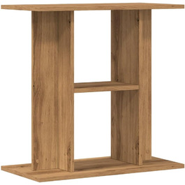 Підставка для акваріума vidaXL, дуб артезіанський, 60x30x60 см, ДСП