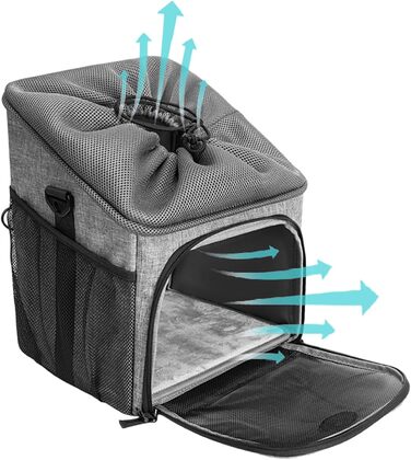 Кошик для велосипеда з собакою, знімні аксесуари - легкий, з сумкою, дихаючий, для покупок, походів у гори, подорожей, кемпінгу