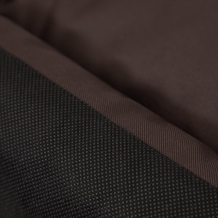 Зручне ліжко для собак великих та середніх порід - водонепроникне собаче ліжко, 92x73 см, коричневе з чорним