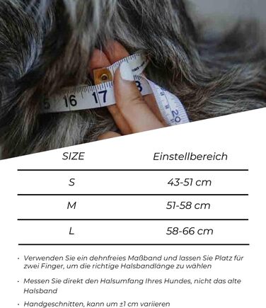 Нашийник для собак Premium NeckShield Kontroll – 5 см, з посиленим амортизуючим наповнювачем, сертифікована безпека SGS, професійний захист для великих і дуже великих собак, 50-58 см, колір Джунглі Ніч