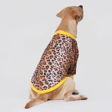 Теплий собачий светр LovinPet для великих порід: зручний, з фланелі, коричневий, для зими