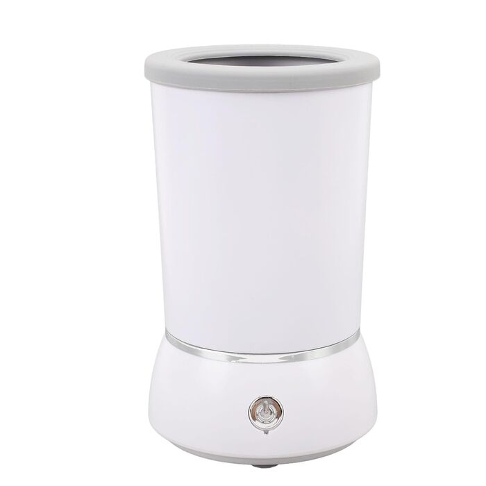 Автоматичний очисник лап для собак, портативний мийник лап для домашніх тварин з 2 швидкостями, м'які силіконові щетинки, перезаряджається, вбудований акумулятор 800 mAh, білий