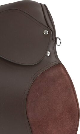 Сідло Covalliero Sattelset для Haflinger, коричневе, 17,5 дюймів: комфорт та хороша посадка