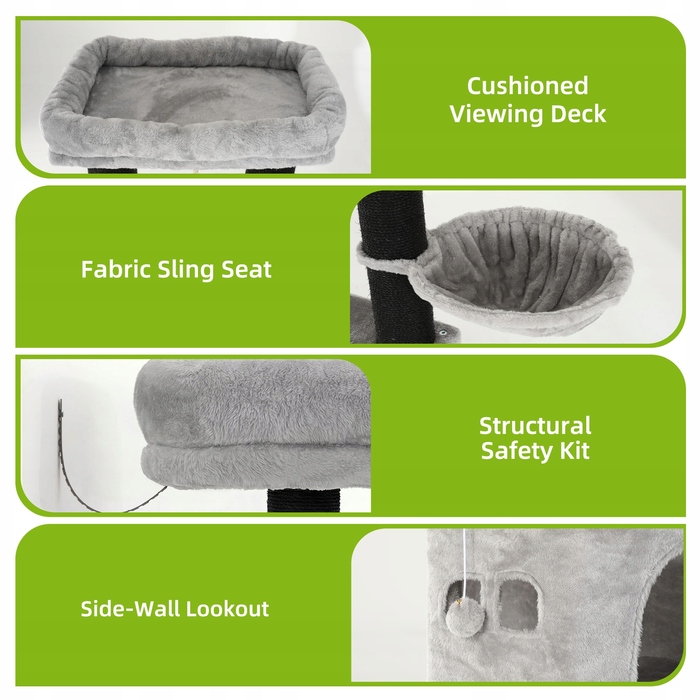 Скребець для кігтів Balconera, 101 - 160 см