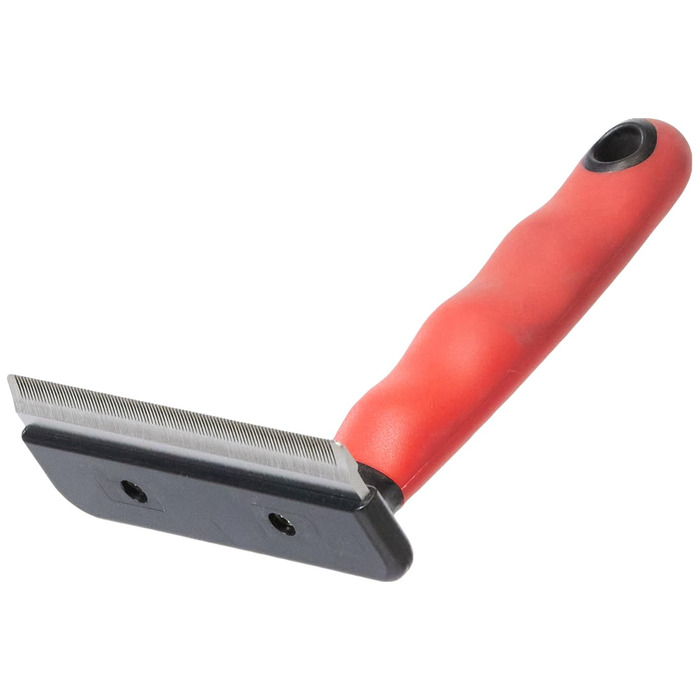 Гребінець Ferplast для собак та котів, тример для видалення відмерлої шерсті, для короткої та середньої шерсті, розмір M