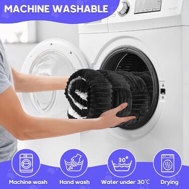 Килимок для собак у машину Loiion, захист заднього сидіння, чорний, 127x62.5 см