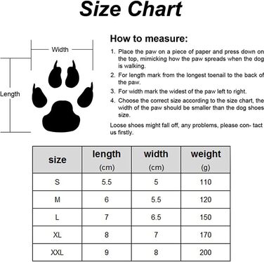 Водонепроникні чоботи для собак Leeko, 4 шт. - антиковзаючі, захист лап, з відбиваючим ремінцем, на липучці, для маленьких собак, помаранчеві (S)