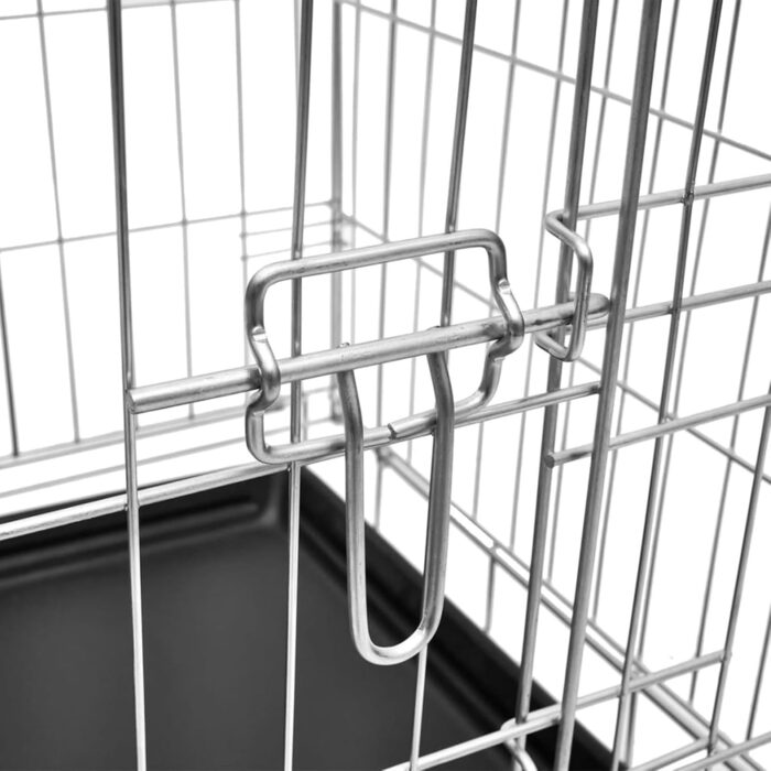 Складана переносна клітка/бокс для собак Xichuzi, металева, для транспортування