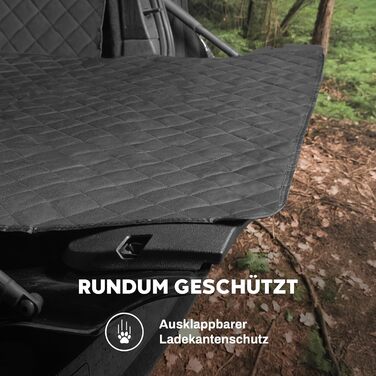 Захист для багажника автомобіля від бруду та подряпин для собак, водонепроникний, чорний, 174 x 190 см