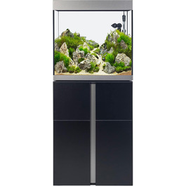 Акваріумний комплект Fluval Siena 160, 166 л з тумбою, білий (чорний)
