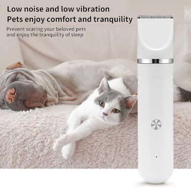 Набір для догляду за собаками 4-в-1: електрична машинка для стрижки, ножиці, інструменти для грумінгу котів та цуценят вдома