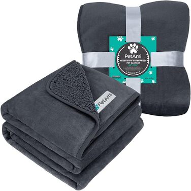 Водонепроникний килимок для собак PetAmi, 60x80 см та 90x90 см, рожевий, для ліжок, диванів, переносок, миючий, для цуценят та котів