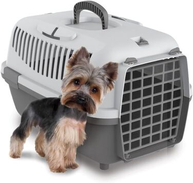 Транспортна переноска Nomade 1 для собак та котів - 48x32x32 см, до 6 кг, міцний поліпропілен