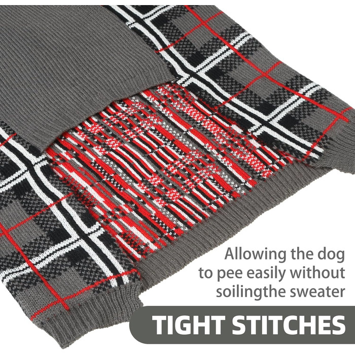 Пуловери для собак PUPTECK: теплі, класичні, для будь-якої породи та віку – ідеально для зими та відпочинку