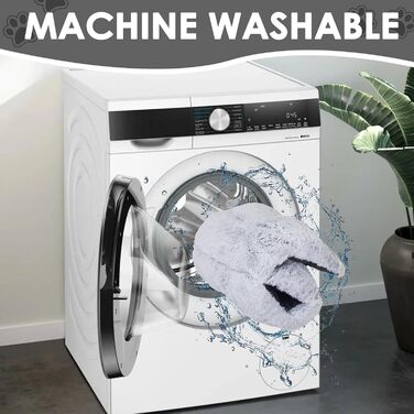 М'яка подушка для собак середніх порід, сірого кольору, 75x50x10 см, з неслизьким покриттям, знімна та пральна