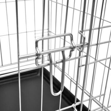 Складана переносна клітка/бокс для собак Xichuzi, металева, для транспортування