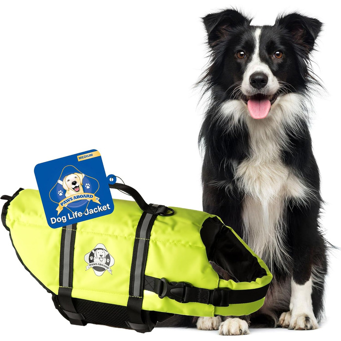 Жилет рятувальний для собак Fido Doggy Rettungsweste, розмір M, жовтий