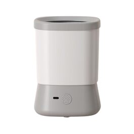 Миска для миття лап собак, аксесуар для грумінгу, сіра, для подорожей та кемпінгу