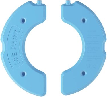 Автоматичний дозатор корму для котів Auveach з 2 охолоджувальними акумуляторами, програмованим таймером та автоматичним подаванням 6 порцій. Бездротовий, на батарейках, підходить для котів та собак.