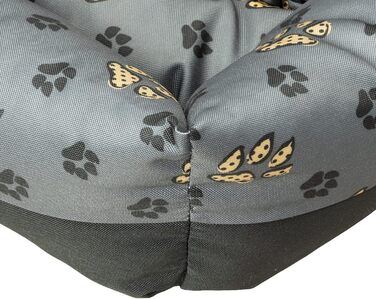 Водонепроникне ліжко для собак - ліжка для маленьких та великих собак - ліжко для собак з неслизьким дном - собачий кошик, собачий лежак 75x65x20 Великий слід