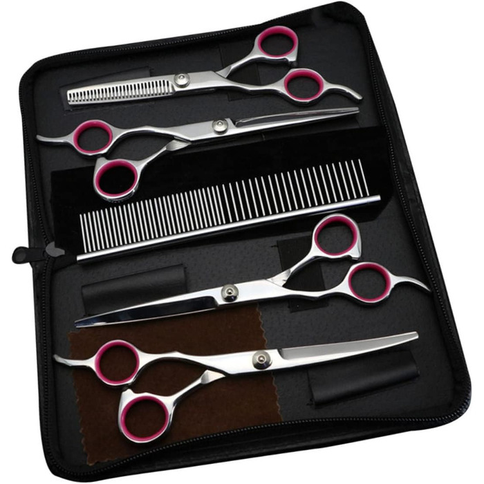 Набір для догляду за тваринами Yardwe: ножиці та гребінець для стрижки та грумінгу котів