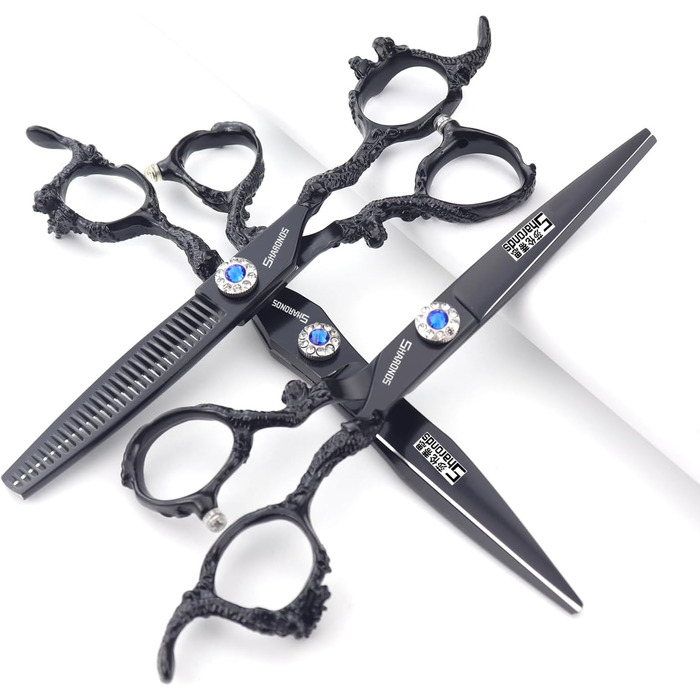 Професійні ножиці для стрижки волосся, 3 шт. (6+7 дюймів) - для жінок, чоловіків, дітей