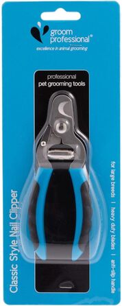 Професійний кусачок для нігтів собак GROOM PROFESSIONAL Classic Style - кусачки для нігтів для собак, інструмент для грумінгу, синій