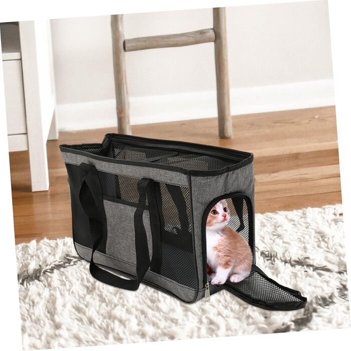 Транспортна сумка для тварин Cosmevivi: переноска для котів та собак, дихаюча, з оксфордської тканини