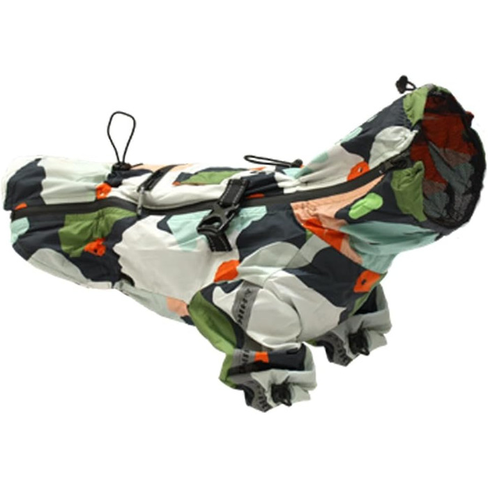 Водонепроникний пончо для собак Croci Go Harlequin, 35 см