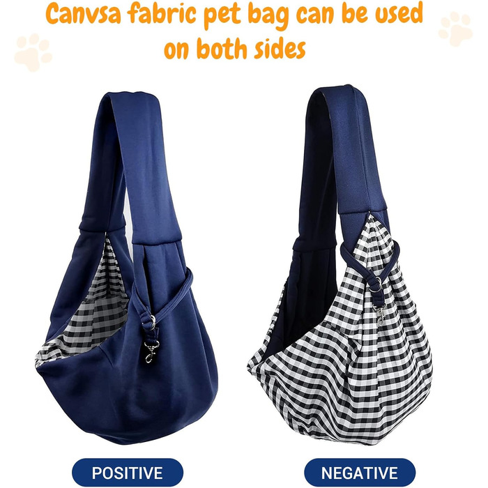 Сумка-переноска для собак Lyneun 6 кг, дихаюча, регульована, для прогулянок та подорожей (Морська блакить)