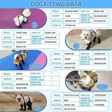 Водонепроникні чоботи для собак, захист подушечок лап для собак малих та середніх порід, регульоване взуття для домашніх тварин для прогулянок, м'які чоботи для тварин, захист подушечок лап (Чорний, Середній)