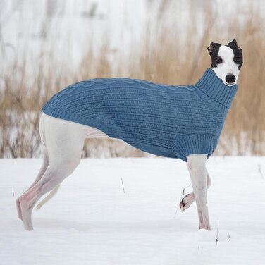 Пуловер для великих собак, теплий зимовий пуловер для великих порід, одяг для собак, рожевий, розмір 3XL (Large)