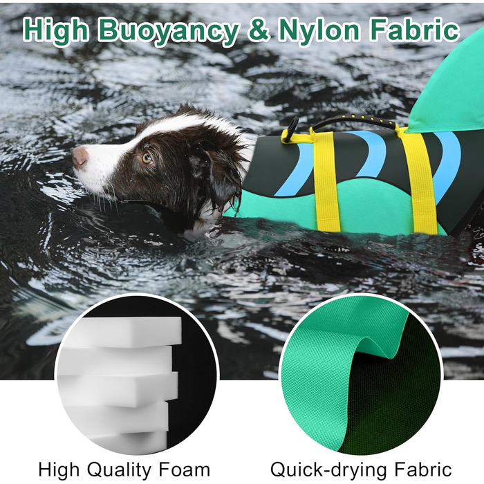 Жилет для собак Shark Fin від Fragralley: безпечне плавання та водні розваги