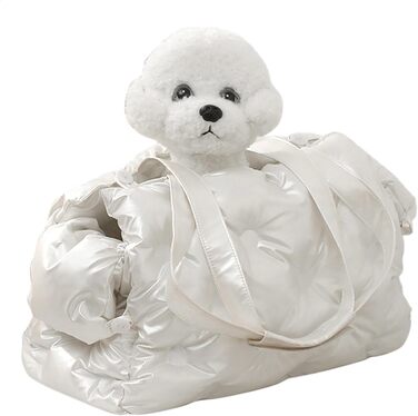 Сумка-переноска для собак середнього розміру - Pet Sling Outdoor Travel | Зручна сумка на плече для цуценят та котів з регульованим ремінцем, легка переноска для тварин