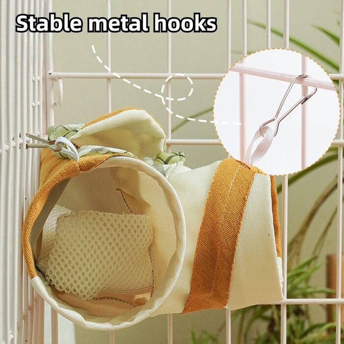 Туннель-притулок для дрібних тварин: кроликів, хом'яків, морських свинок, щурів, їжаків, хорек, шиншил, ящірок, цукрових глютерів (блакитний, маленький), складна конструкція