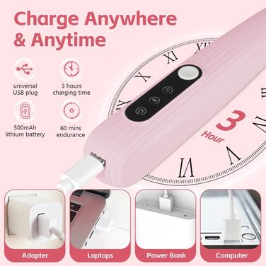 Триммер для догляду за лапами собак OFFCUP: тиха, акумуляторна машинка для грумінгу собак та котів